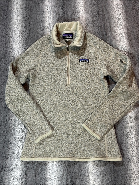 Patagonia Other - Patagonia Women's Better Sweater 1/4 Zip Fleece Pullover XS Oatmeal